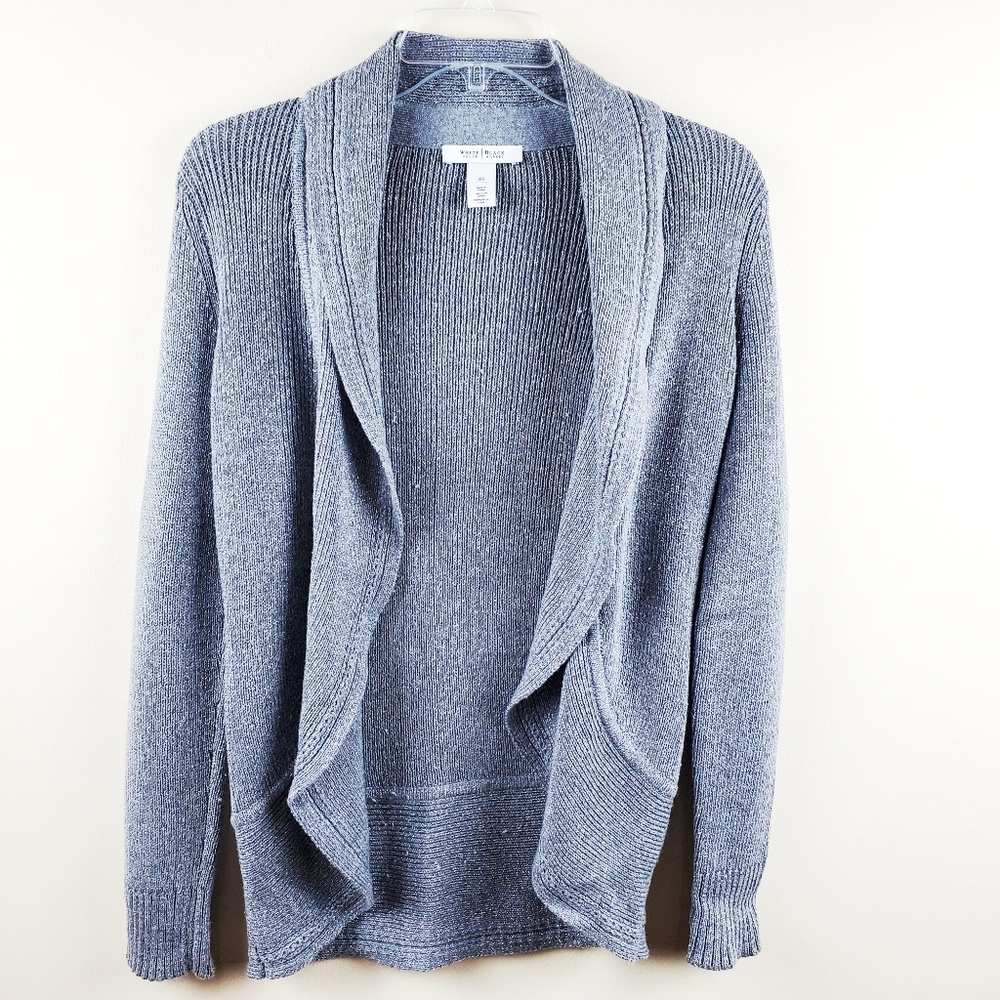 WHBM-Grey/Silver Cardigan